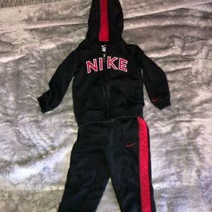 Nike sweat suit
